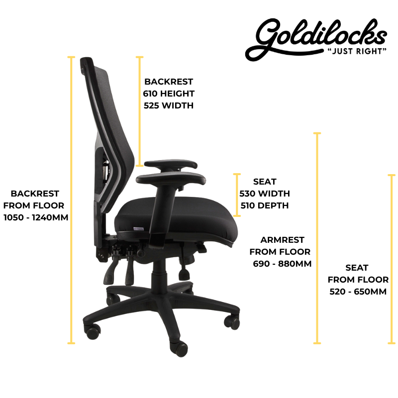 Goldilocks Grande Ergonomic Chair